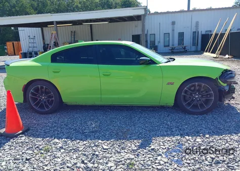 2023 Dodge Charger Scat Pack из США, поврежденный, VIN 2C3CDXGJ7PH604048